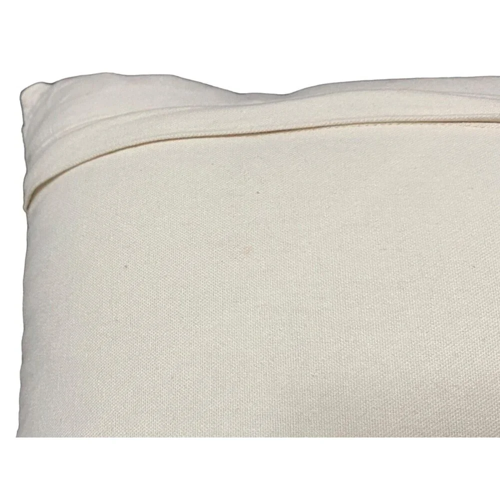 Rifle‎ Paper Throw Pillow Wanderlust Landmark Loloi Pillow 18x18 Embroidered